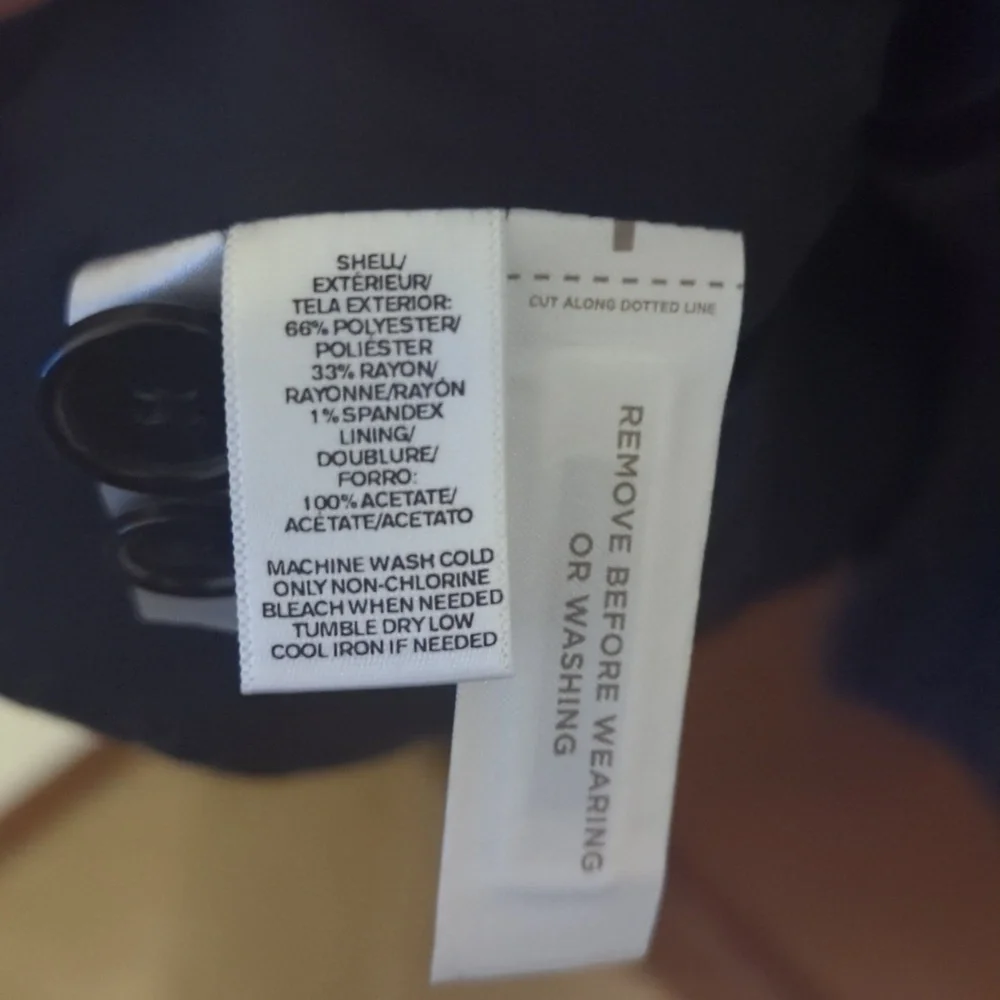 Loft Animal Print Business Professional Blazer Size 14 - Picture 8 of 8